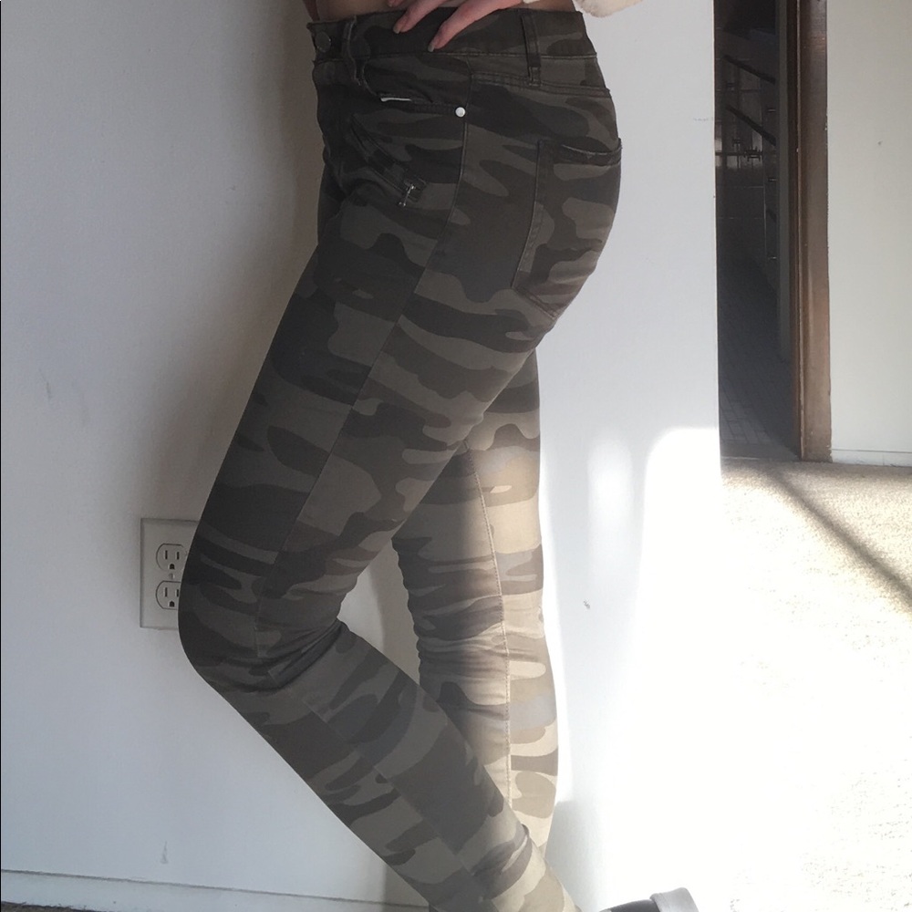 Camouflage Skinny Jeans